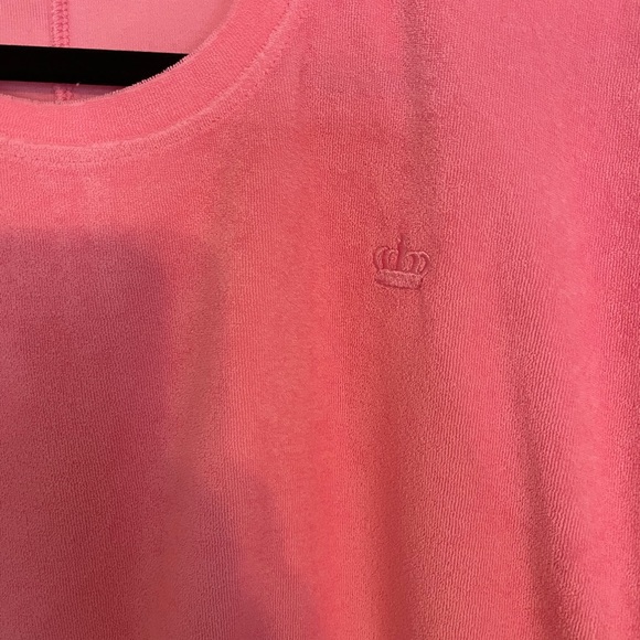 💯🎊💥🎉Juicy by Juicy Couture Terry Cropped Top Size XXL - Picture 4 of 5